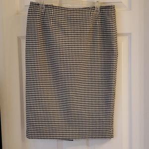 Semantiks black white houndstooth pencil sz 6